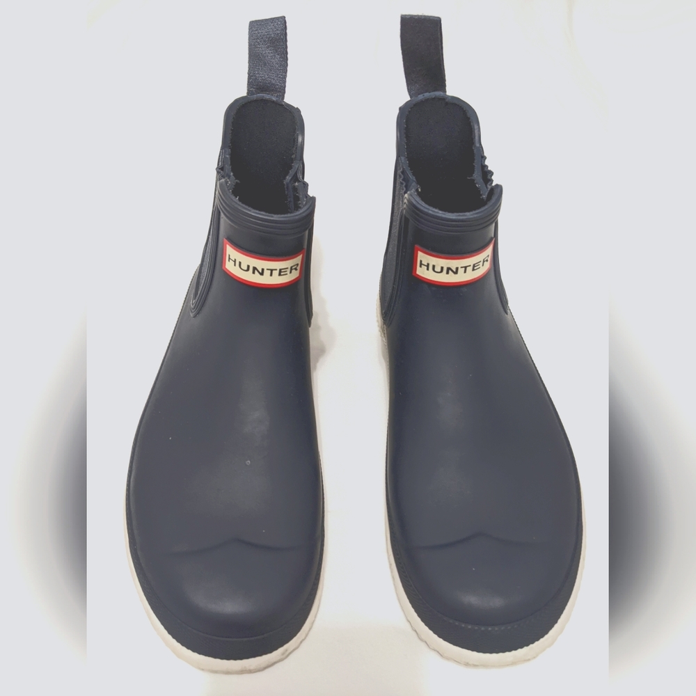 Hunter Calendar Sole Waterproof Chelsea Rain Boot  - Men's US Size 8, UK 7
